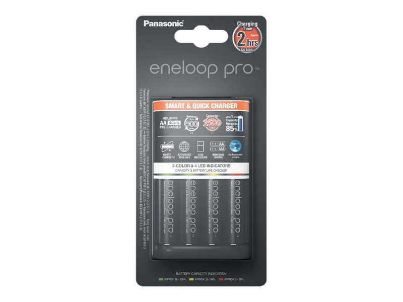 Panasonic eneloop pro smart & quick Batterioplader
