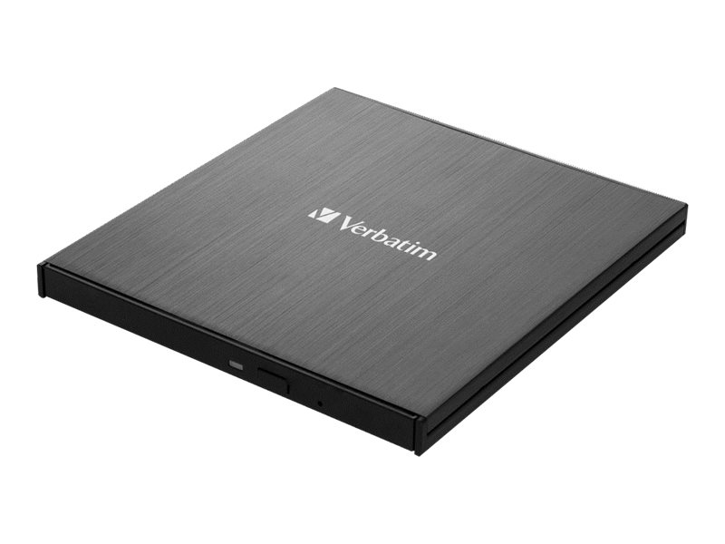 Verbatim Ultra HD 4K - BDXL drive - SuperSpeed USB 3.1 Gen 1 - external - Bluray-BDRW (Brænder) - USB 3.1 - Sort