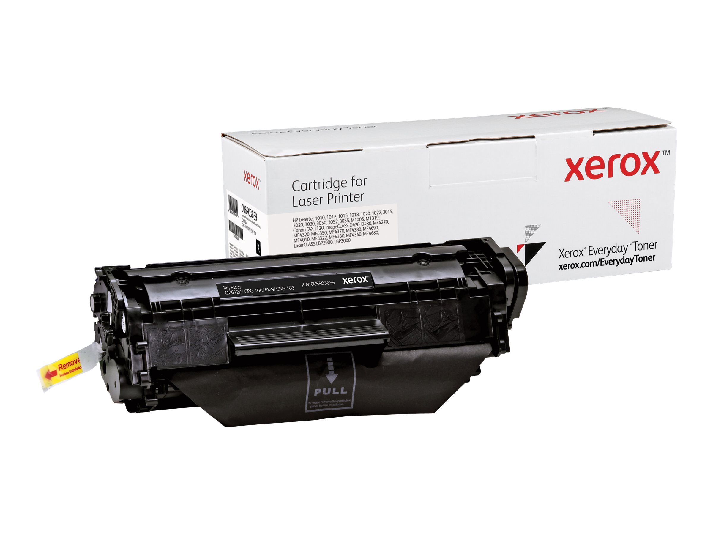 Xerox 006R03659 / Alternative to HP 12A / Q2612A Canon FX-9 - Canon CRG-104 - Canon CRG-103 Black Toner
