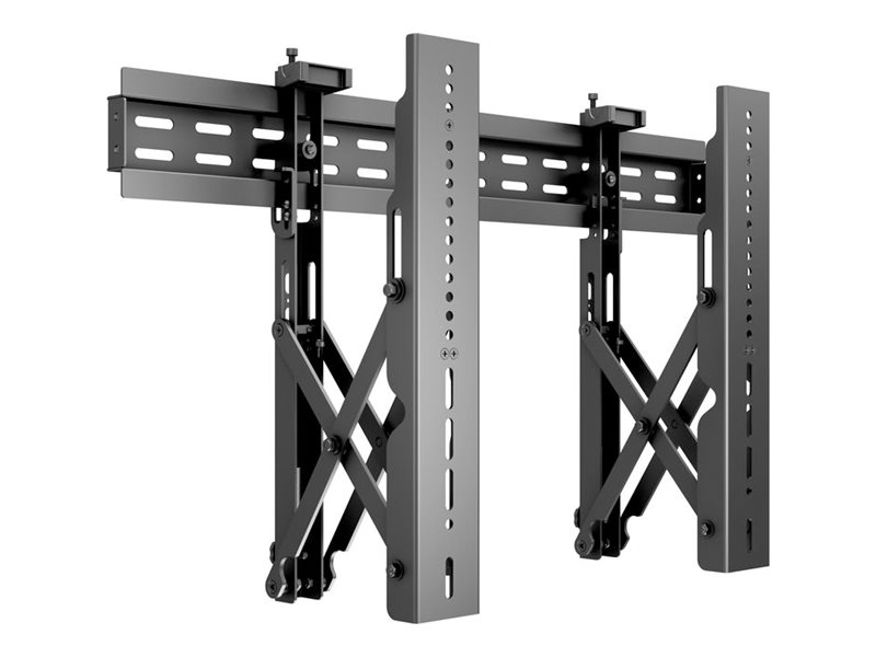 Multibrackets M Public Video Wall Mount Push 40-70" Black - Maks 40 kg - Maks størrelse 70"