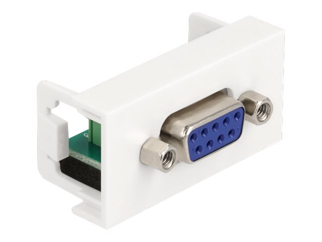 Delock Easy 45 - klik i-modul - hvid, RAL 9003