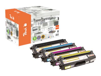 Peach Combi-Pack Sort Gul Cyan Magenta Toner PT798