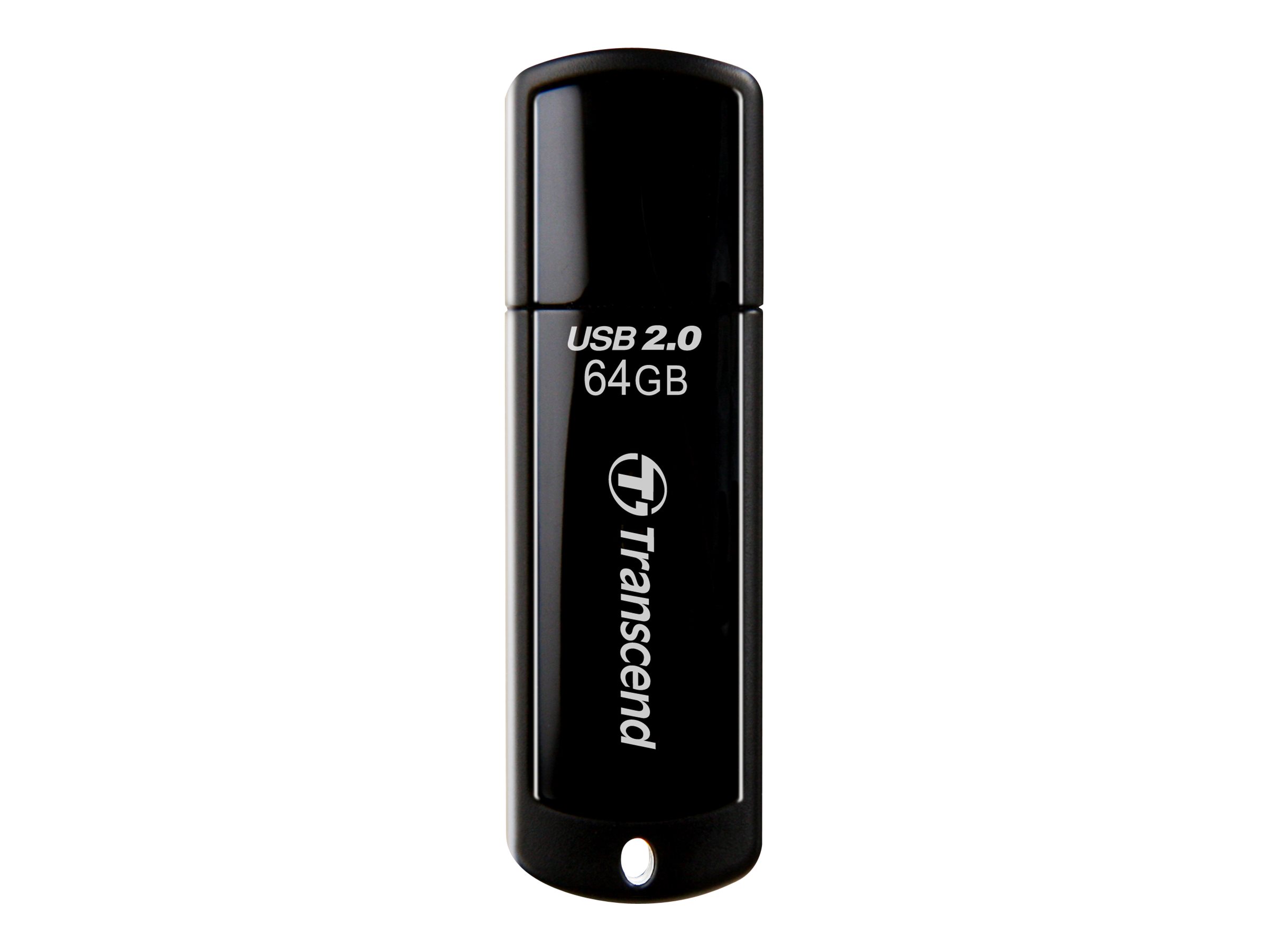 Transcend JetFlash 350 64GB USB 2.0 USB stick Sort