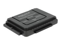 Delock Converter USB 3.0 to SATA 6GB/s/IDE40PIN/IDE44PIN, Black