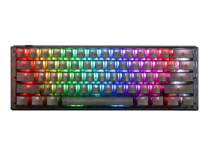 Gaming tastatur Ducky One 3 Aura Black Mini RGB – MX Silent Red