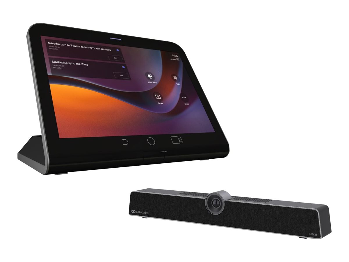 AudioCodes Room Experience (RX) Suite RXV81 Videoconference-enhed 6-mikrofon-array