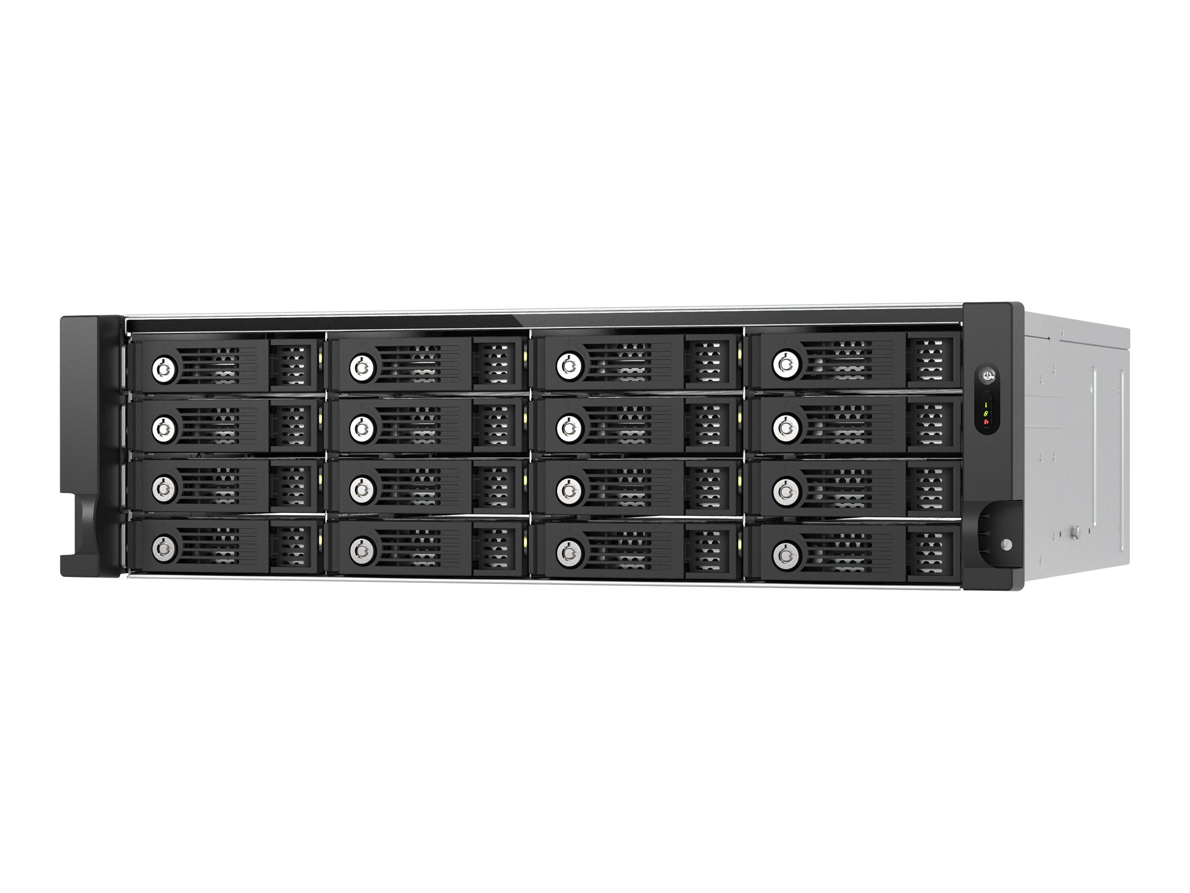 QNAP TL-R1600PES-RP - Harddisk-array - 16 bays (SATA-600) - SAS 12Gb/s (ekstern) - rackversion - 3U