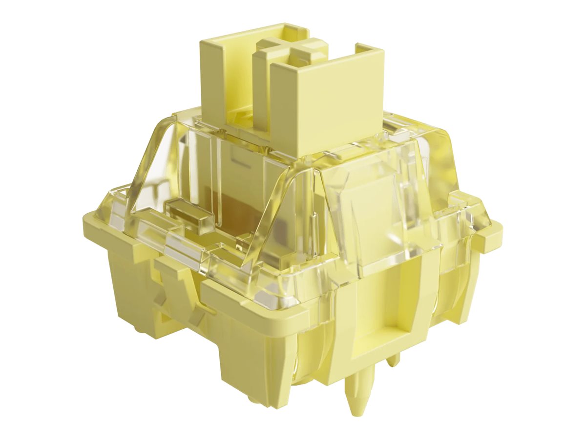 Akkogear Switch pakke Akko V3 Creamy Yellow Pro - Linear switch - Pakke med switches - Key Switches
