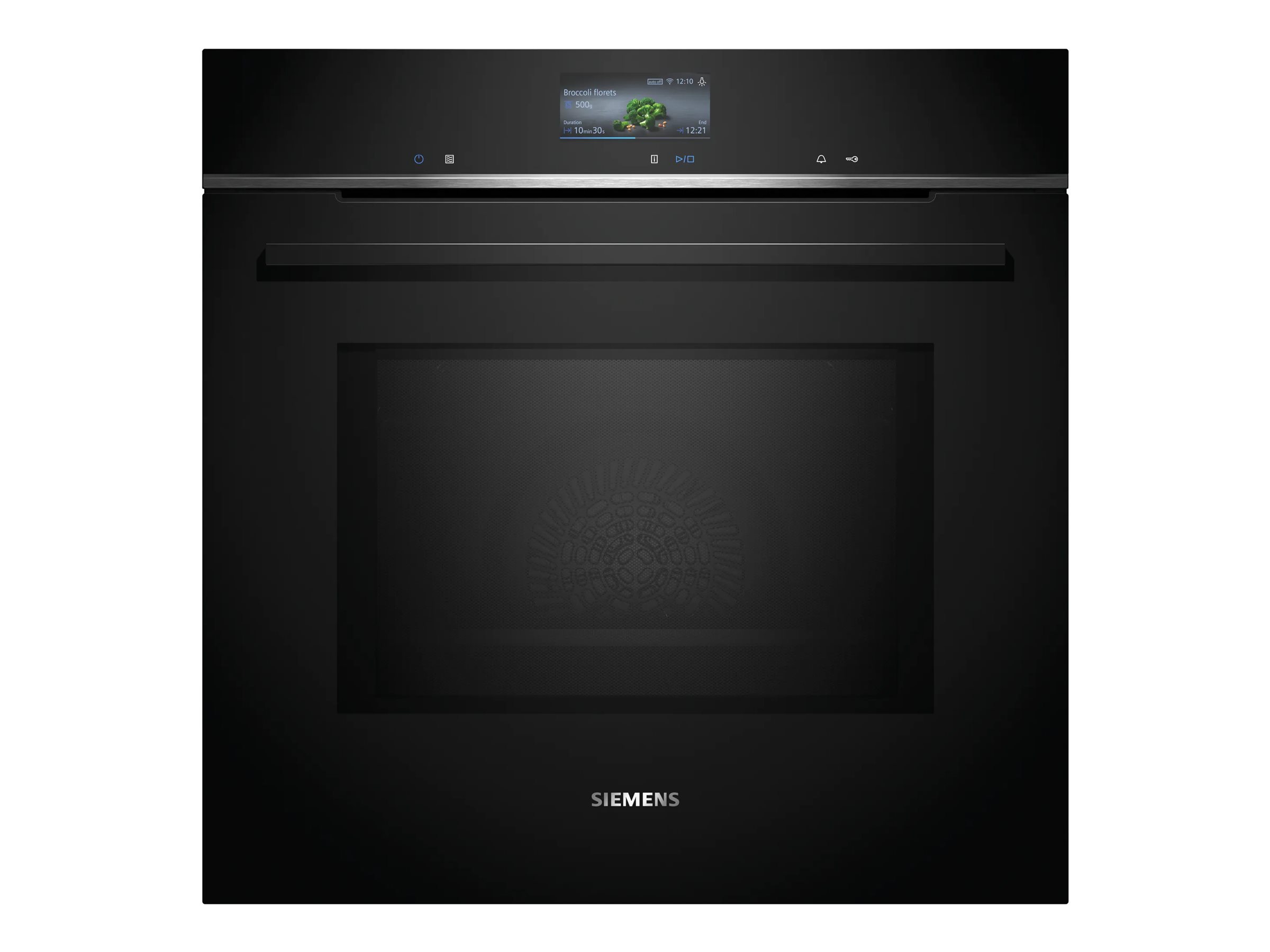 Siemens iQ700 Sort Kombinationsovn 67liter Kombinationsovn