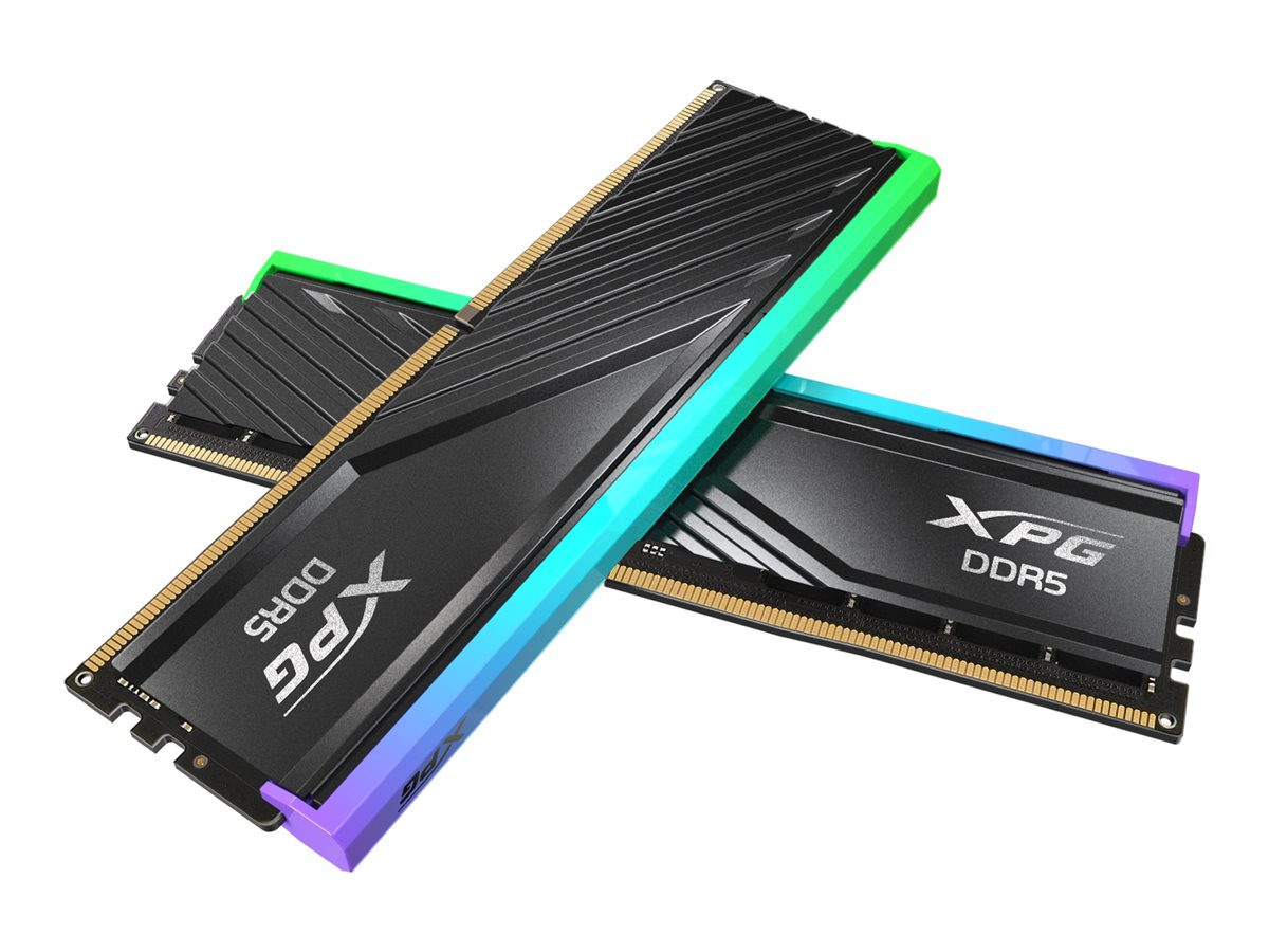 A-Data XPG Lancer Blade RGB DDR5-6000 - 32GB - CL36 - Dual Channel (2 pcs) - AMD EXPO & Intel XMP - Sort