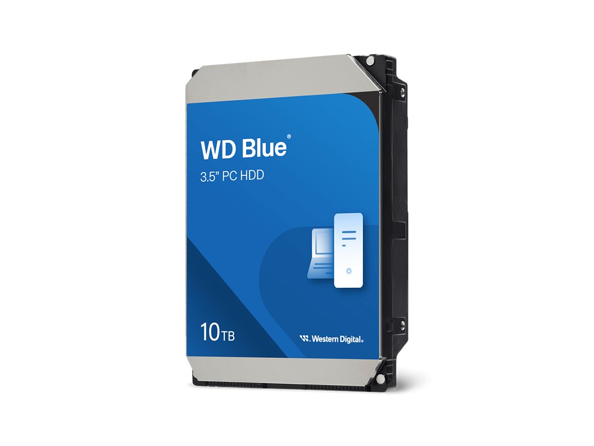 WD Blue - 10TB - Harddisk - WD100EAGZ - SATA-600 - 3.5"