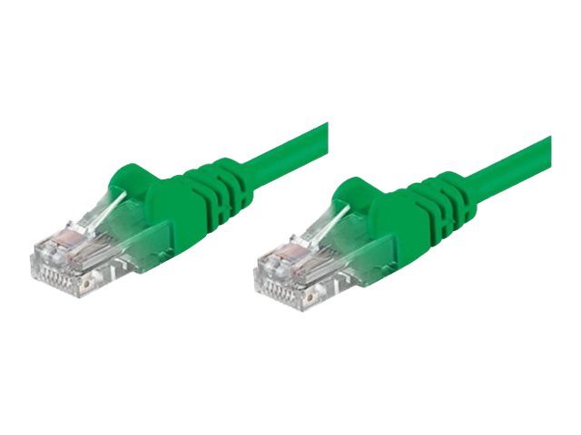 Goobay Netværkskabel CAT 5e, U/UTP, grøn, 20 m kobberbeklædt aluminiumleder (CCA)