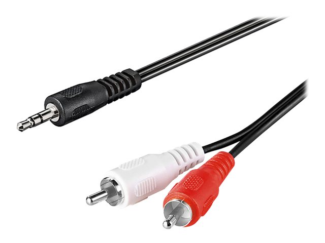Pro Audio cable AUX adapter 3.5 mm male to stereo RCA male CU