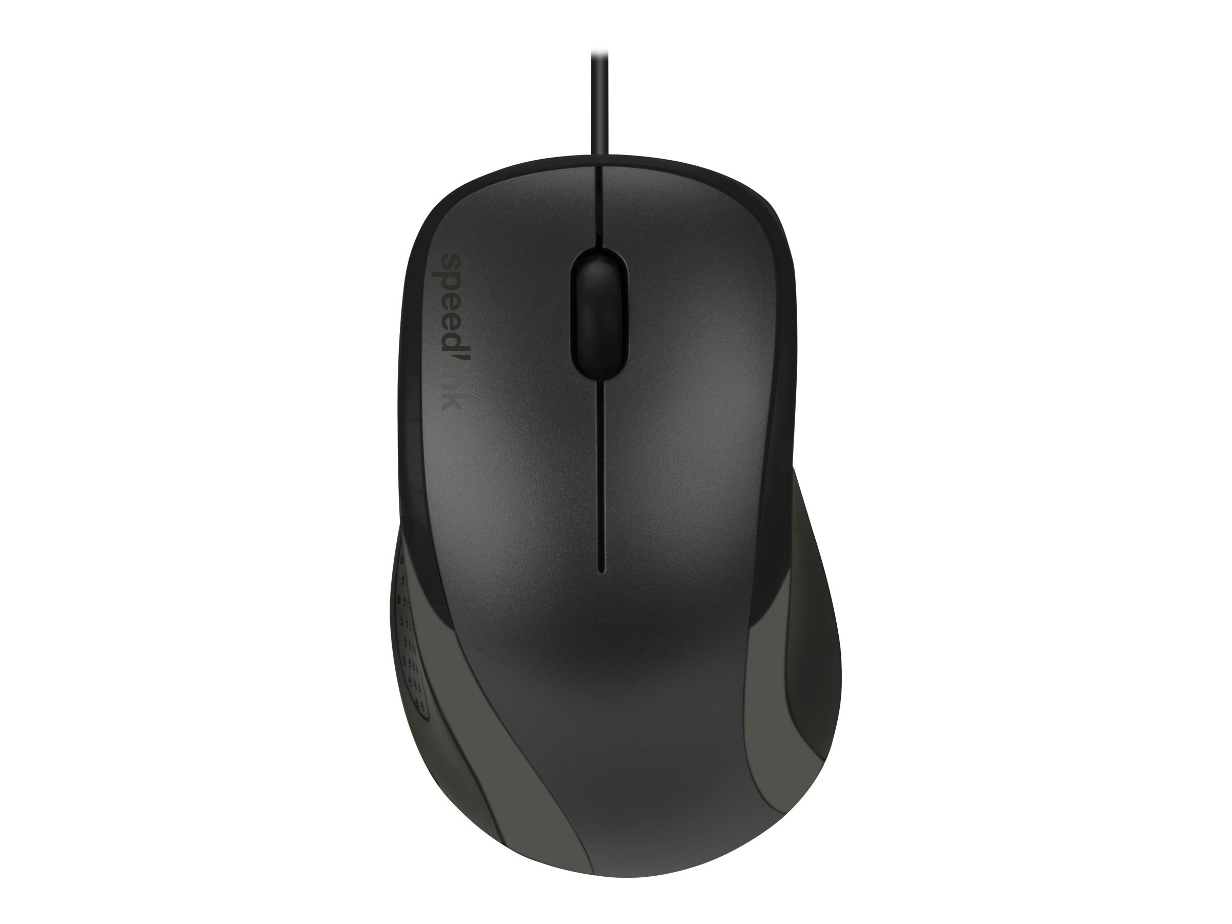 Speed-Link SPEEDLINK KAPPA Mouse - Mus - Optisk - 3 knapper - Sort