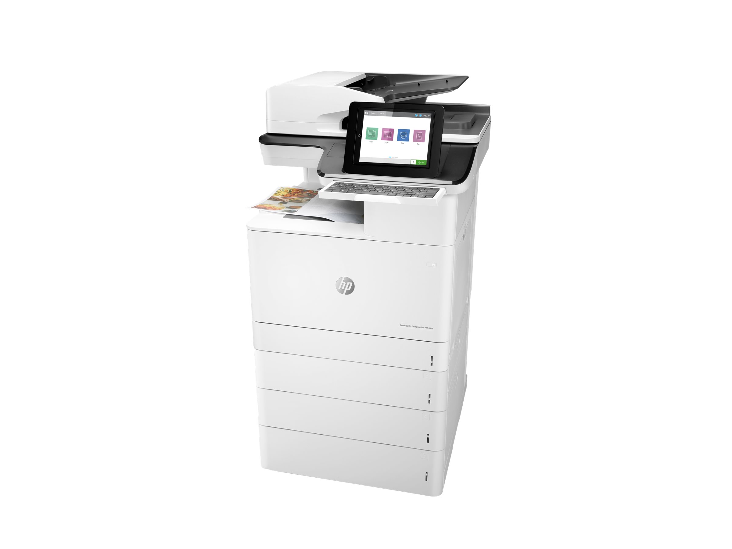 HP LaserJet Enterprise Flow MFP M776z - Color Laser - 46 ppm - 1200 dpi Multifunktion - Farve - Laser