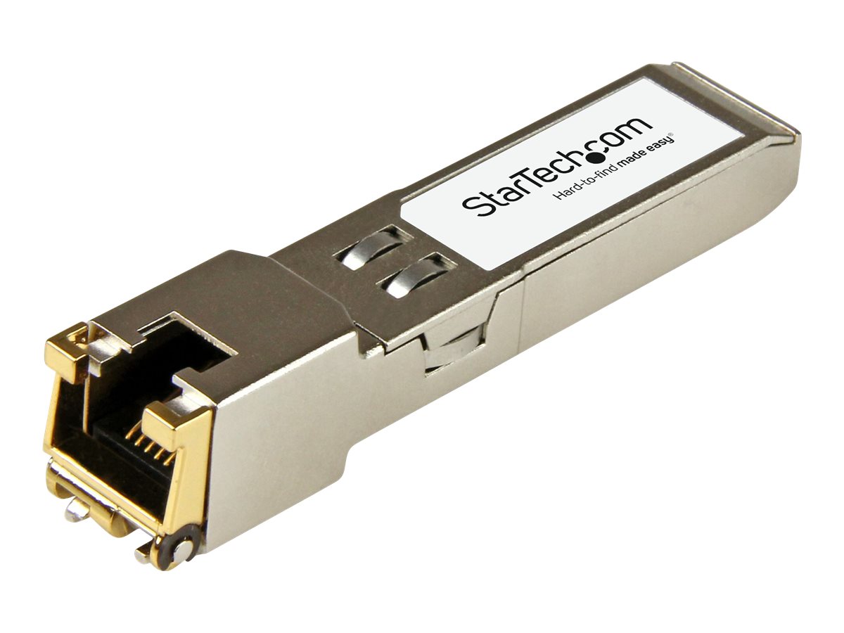 StarTech.com Arista Networks SFP-1G-T Compatible SFP Module - 1000BASE-T - 1GE SFP to RJ45 Cat6/Cat5e Transceiver - 100m SFP (mini-GBIC) transceiver