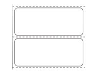 Zebra Z-Perform 1000D Etiketter 50 x 20 mm 3350etikette(r)