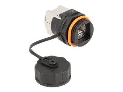 DeLOCK-kabelstik RJ45 hun til Cat.6A LSA med beskyttelseshætte, vandtæt