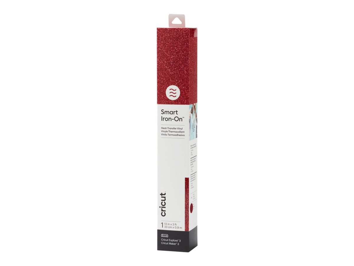 Cricut Smart Iron-On - craft material - 33 x 90 cm - red - vinyl