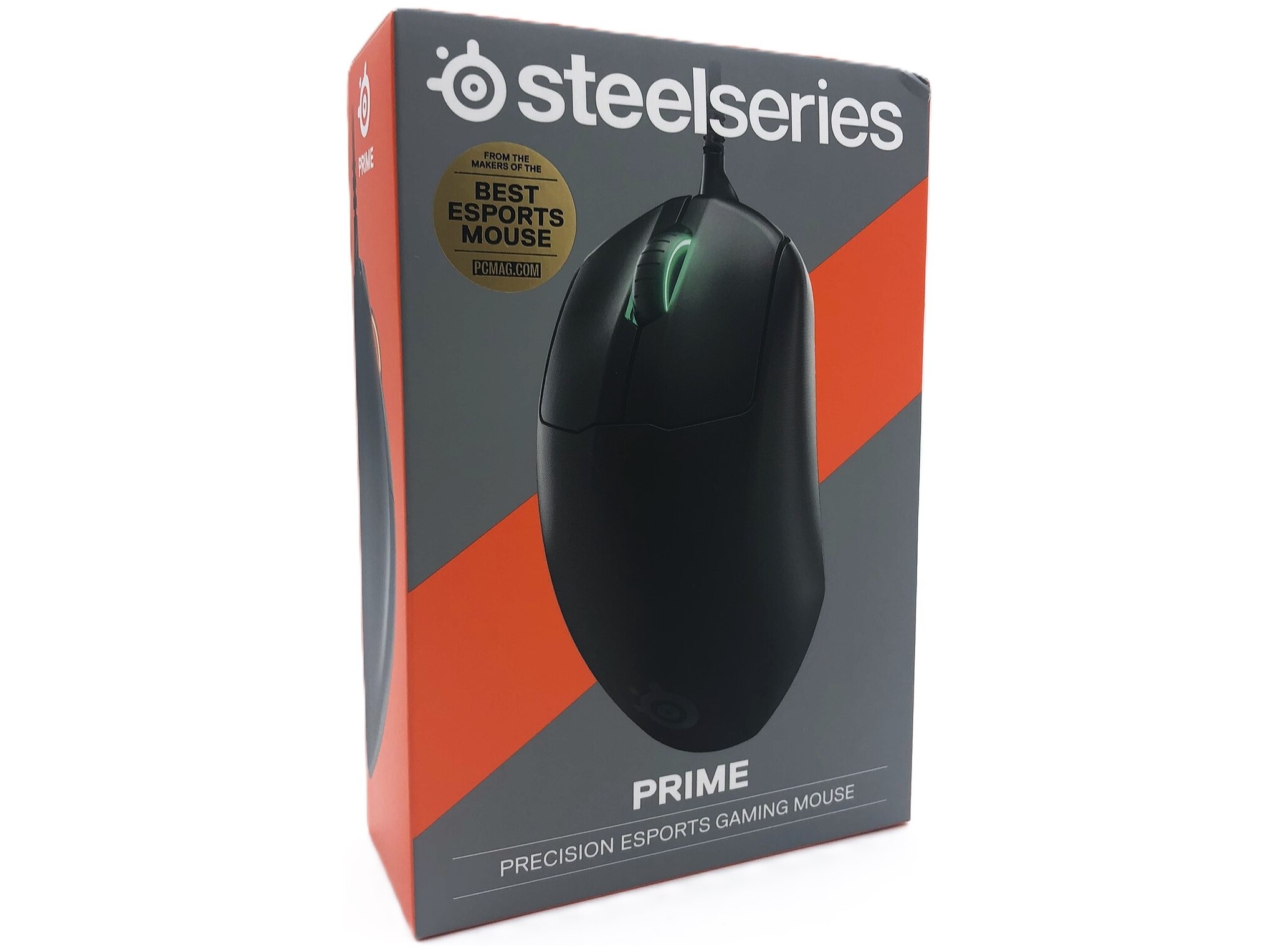 SteelSeries Pro Series PRIME - Mus - ergonomisk - højrehåndet - optisk - 5 knapper - kablet - USB - mat sort
