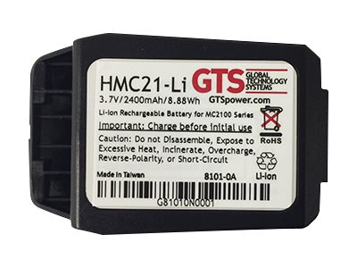 GTS HMC21-Li Batteri til håndmodel Litiumion 2400mAh