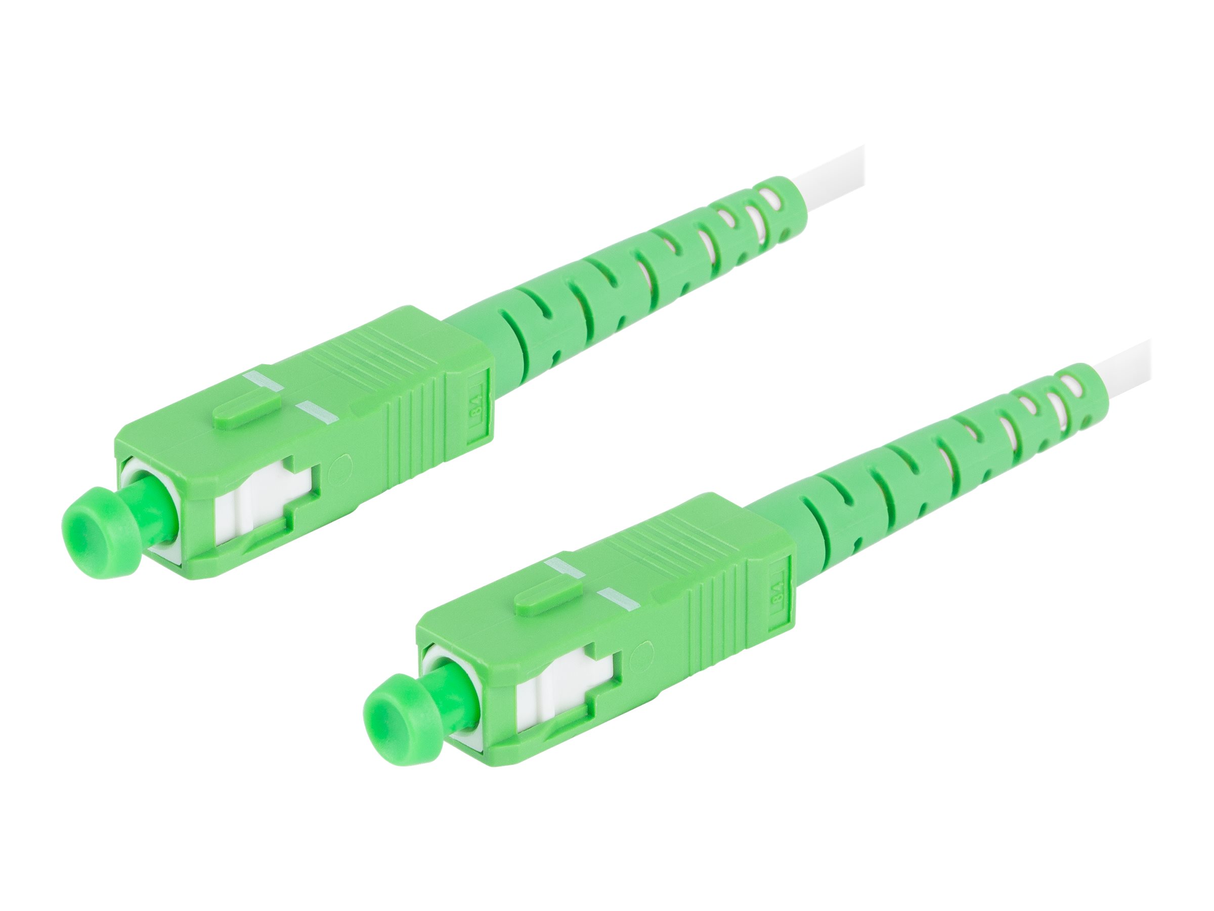 Lanberg SC/APC fiberkabel G657B3 - 30 m, hvid