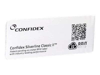 Zebra Confidex Silverline Classic II M730 RFID-etiketter 100 x 40 mm 250etikette(r)