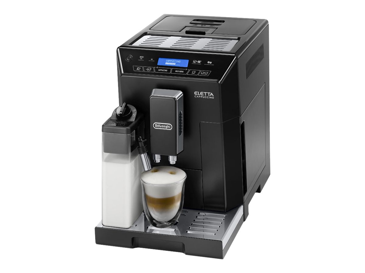 De'Longhi Eletta Cappuccino ECAM 44.666.B Automatisk kaffemaskine Højglanssort/rustfrit stål