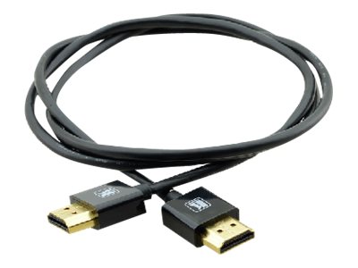 Kramer C-HM/HM/PICO Series C-HM/HM/PICO/BK-2 HDMI-kabel med Ethernet 60cm Sort