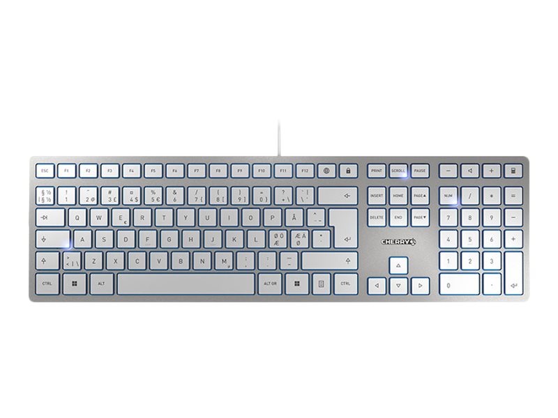 CHERRY KC 6000 SLIM Tastatur Saks Kabling Pan Nordic