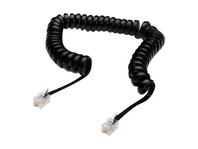 DIGITUS ASSMANN phone cable - 2 m - black - Sort - 2m