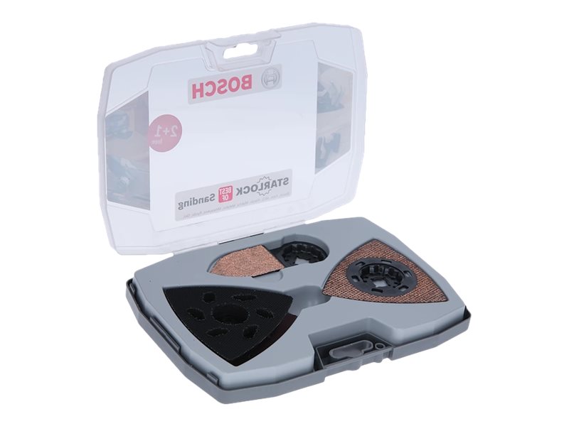 Bosch Starlock Best of Sanding - Slibepude - 3 stykker (pakke med 6)