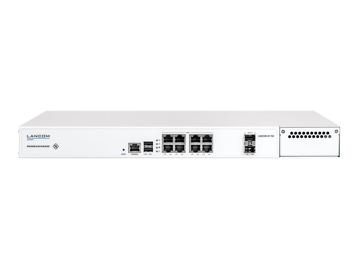 LANCOM R&S Unified Firewall UF-760 Firewall 10porte Rackmonterbar