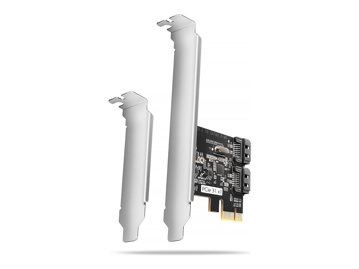 AXAGON 2 × Internal SATA 6G Port PCIe Controller