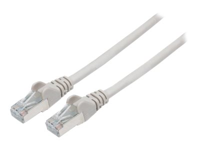 Intellinet Network Patch Cable, Cat6, 20m, Grey, Copper, S/FTP, LSOH / LSZH, PVC, RJ45, Gold Plated Contacts, Snagless, Booted, Lifetime Warranty,