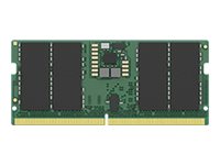 Kingston ValueRAM DDR5 SDRAM 16GB 3200MHz CL52 Clocked unbuffered On-die ECC SO DIMM 262-PIN