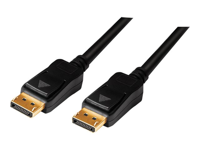 LogiLink DisplayPort han -> DisplayPort han 15 m Sort
