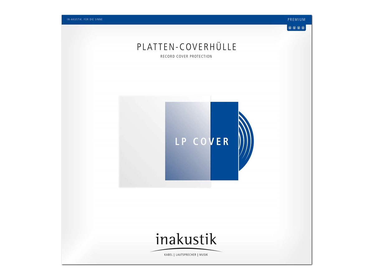in-akustik Premium - Dækplade for vinylplade (pakke med 50)