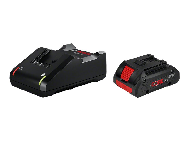 Bosch 1 x ProCORE18V 4.0Ah + GAL 18V-40 - Startsæt - 1600A01U7U