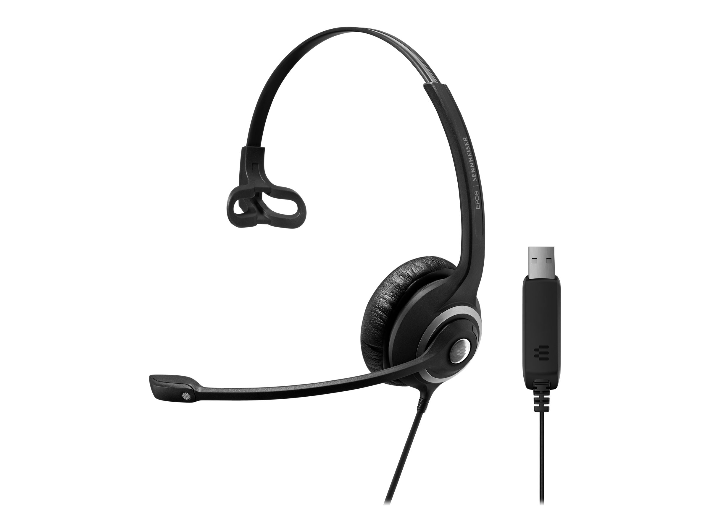 EPOS IMPACT SC 230 USB - 200 Series - headset - på øret - kablet - USB - sort, sølv