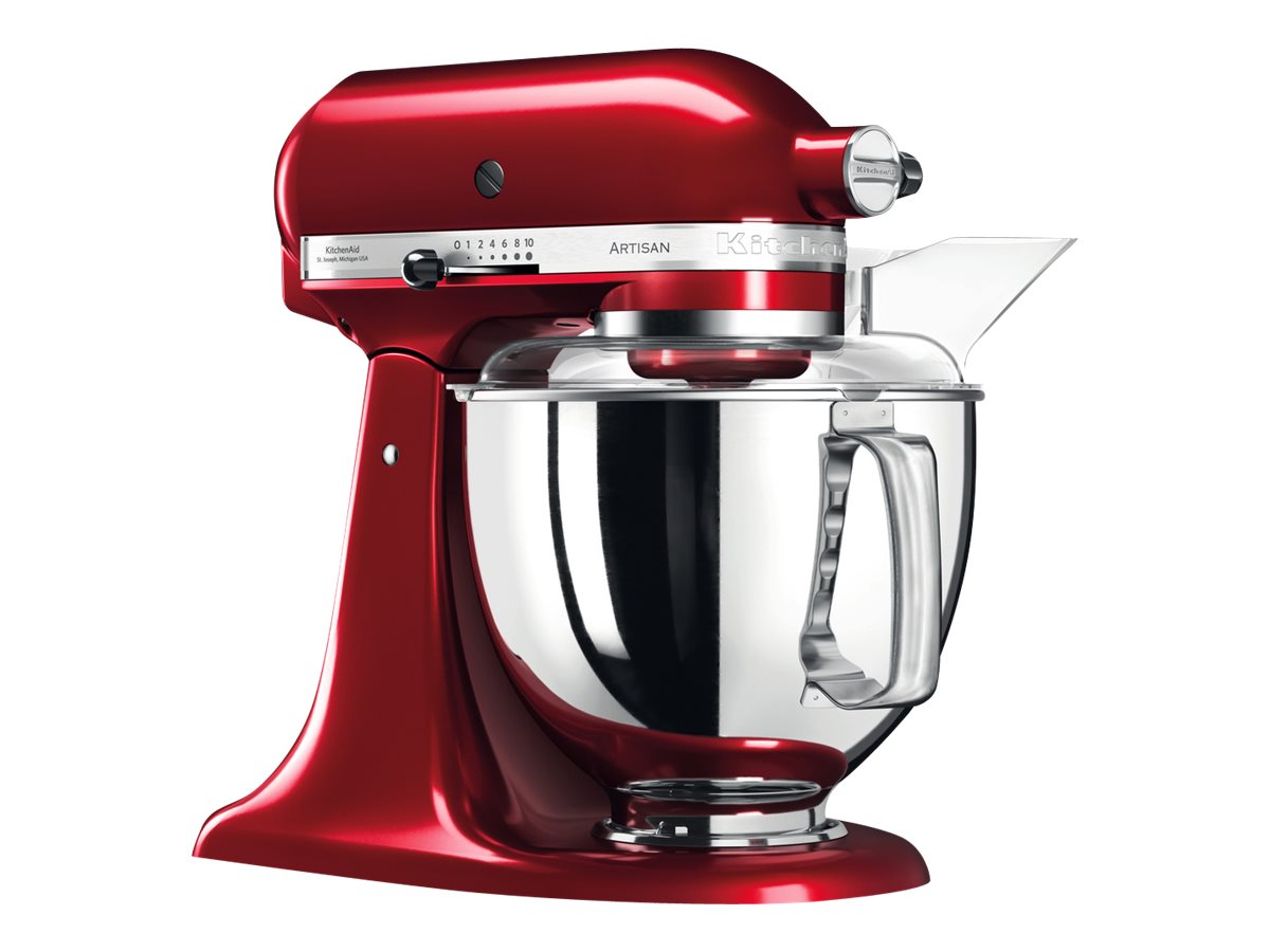 KitchenAid Artisan 5KSM175 køkkenmaskine med ekstra tilbehør 4,8 L Candy apple
