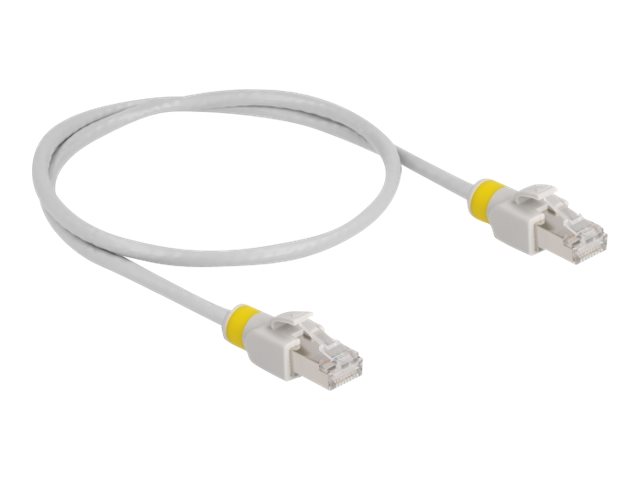 DeLOCK CAT 6a S/FTP 50cm Patchkabel Grey