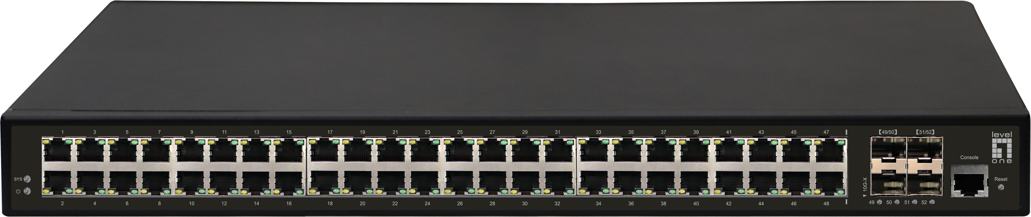 LevelOne GTL-5291 Switch 48-porte Gigabit Ethernet