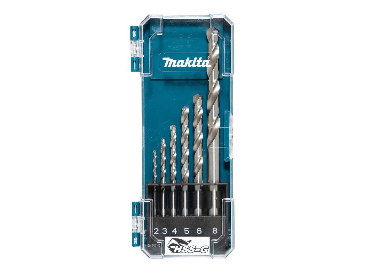 Makita Drill Bit Set - 6 Pieces