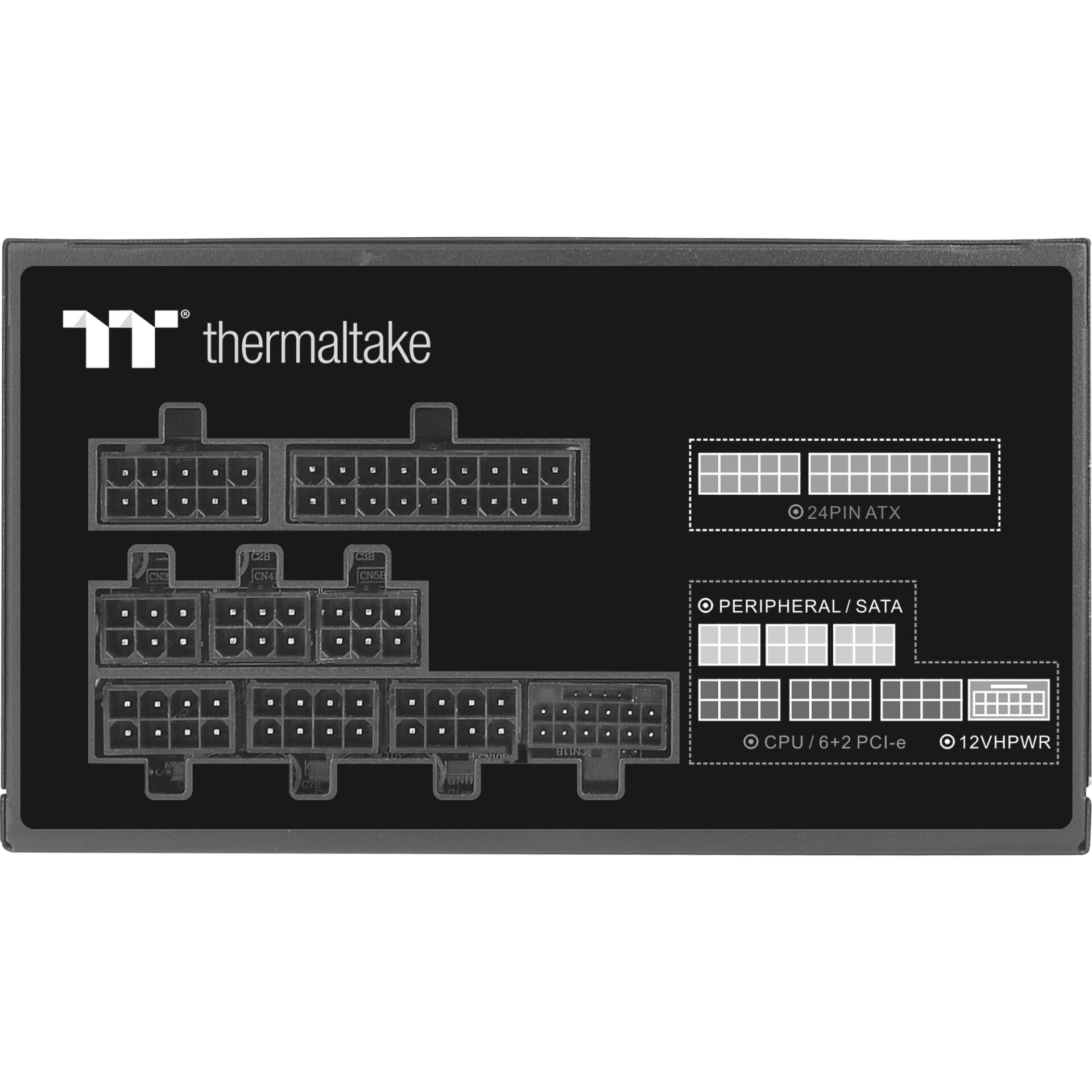 ATX strømforsyning Thermaltake Toughpower GF A3 650W, fuldt modulær, 80 Plus Gold