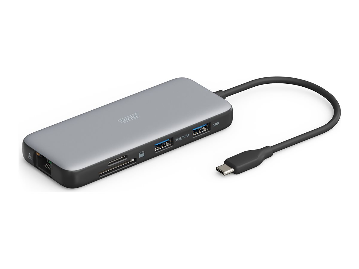 USB-C dockingstation 8-port â DIGITUS