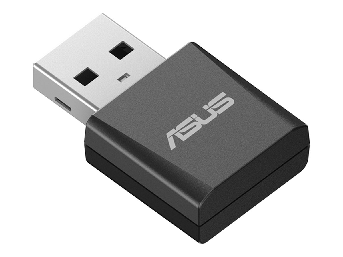 ASUS USB-BE92 Nano Tri-band BE6500 WiFi 7 Nano USB Adapter Trådløs Adapter - GEEKD.dk