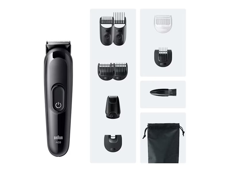 Braun All-in-One Series 3 AIO3560 Trimmer Sort