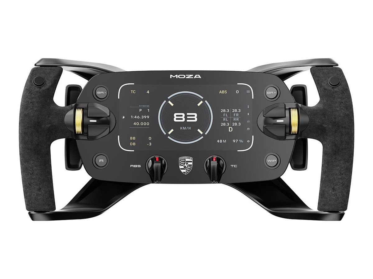 MOZA Porsche MISSION R Simracing Steering Wheel NEW Racing Simulator Tilbehør - GEEKD.dk