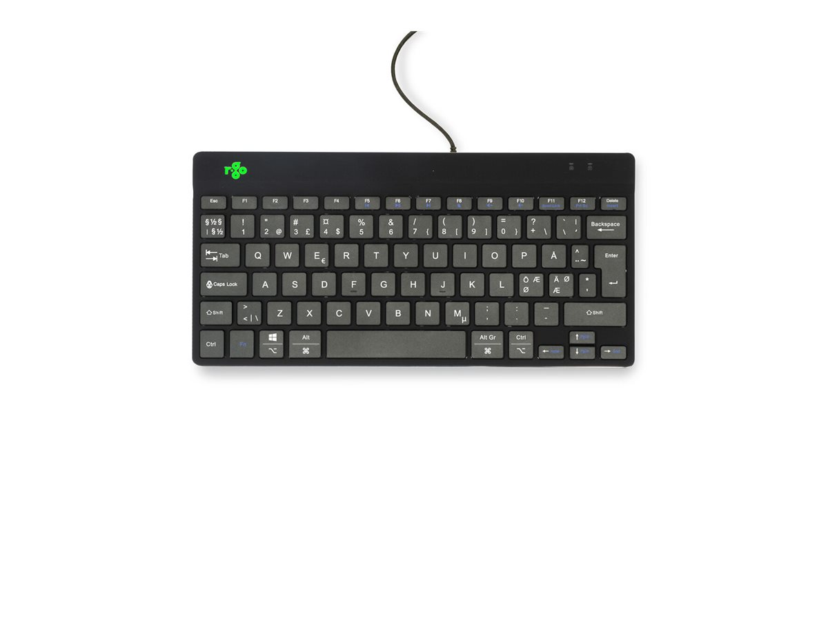 R-Go Compact Break Tastatur Kabling Nordisk